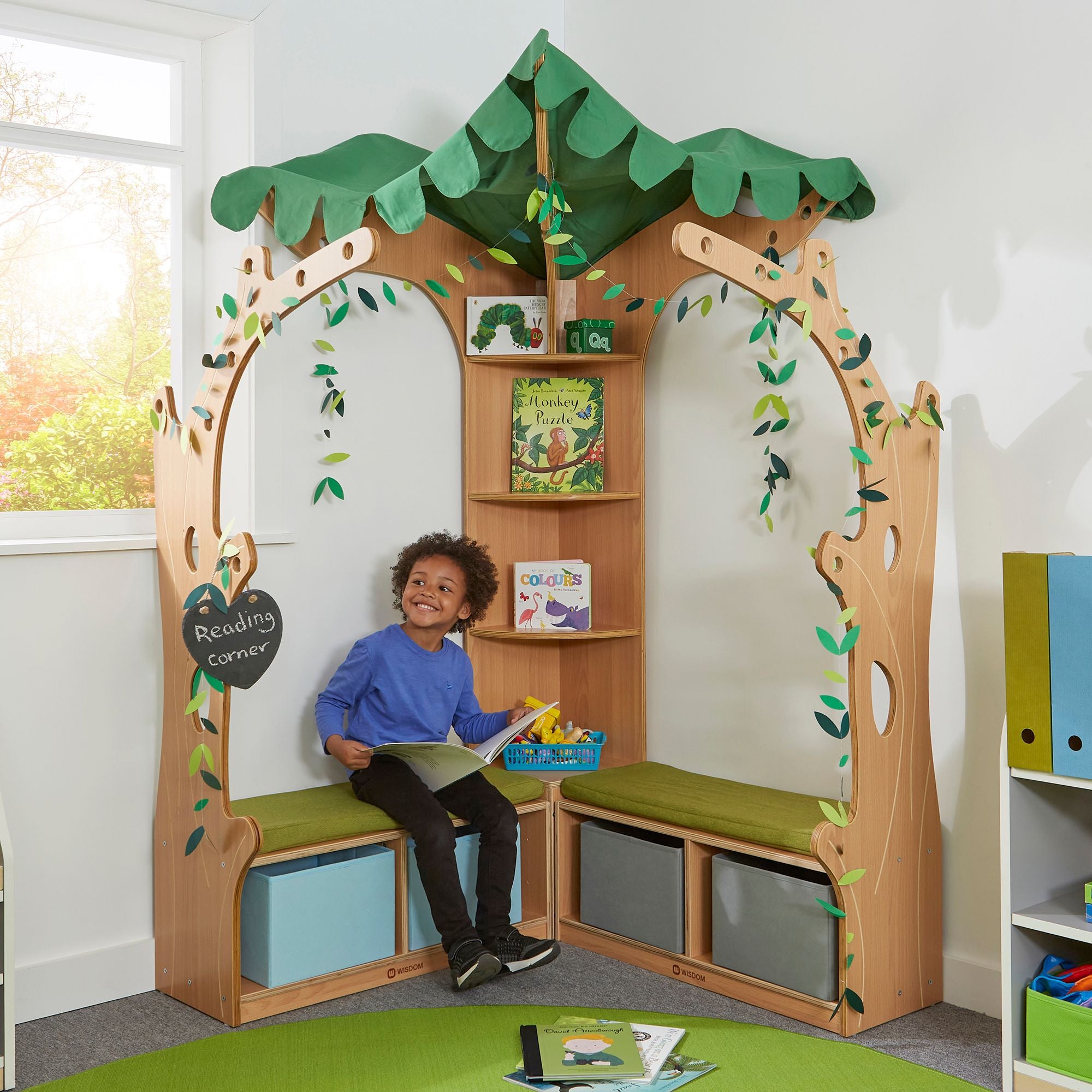 Tree House Library Corner