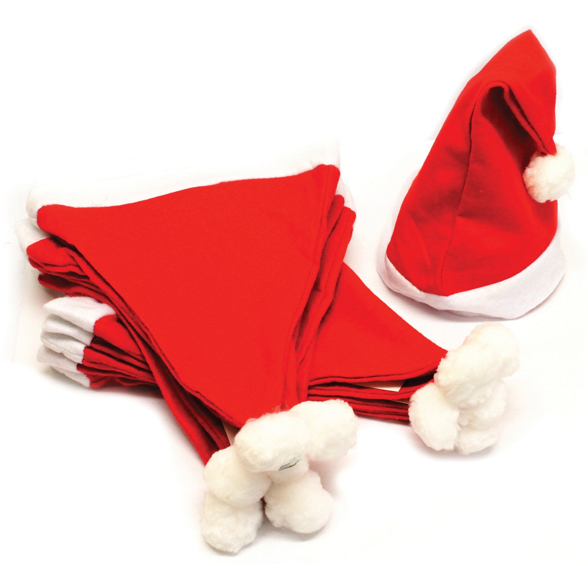 Santa Hats pk 12