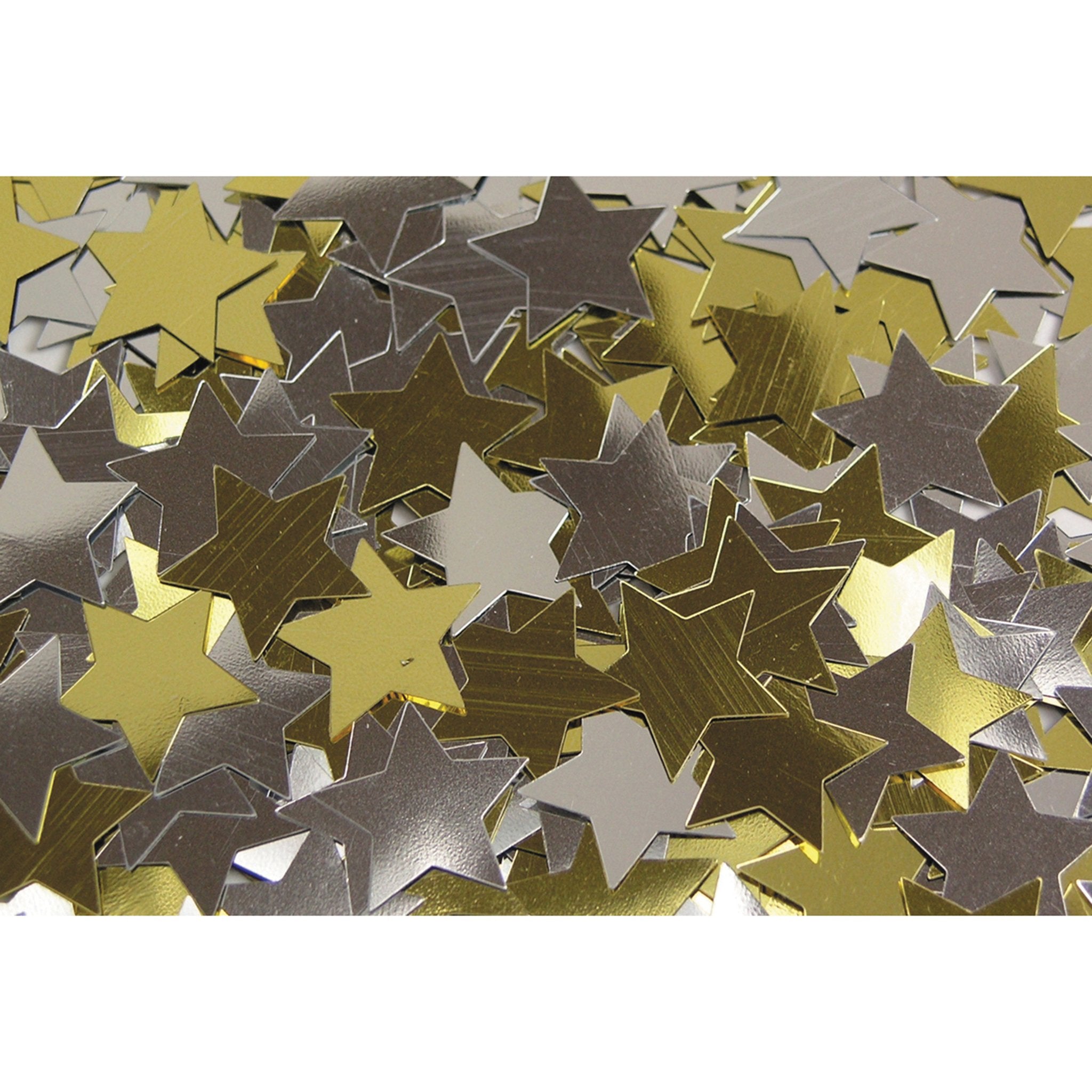 Gold and Silver Star Sequins Tub