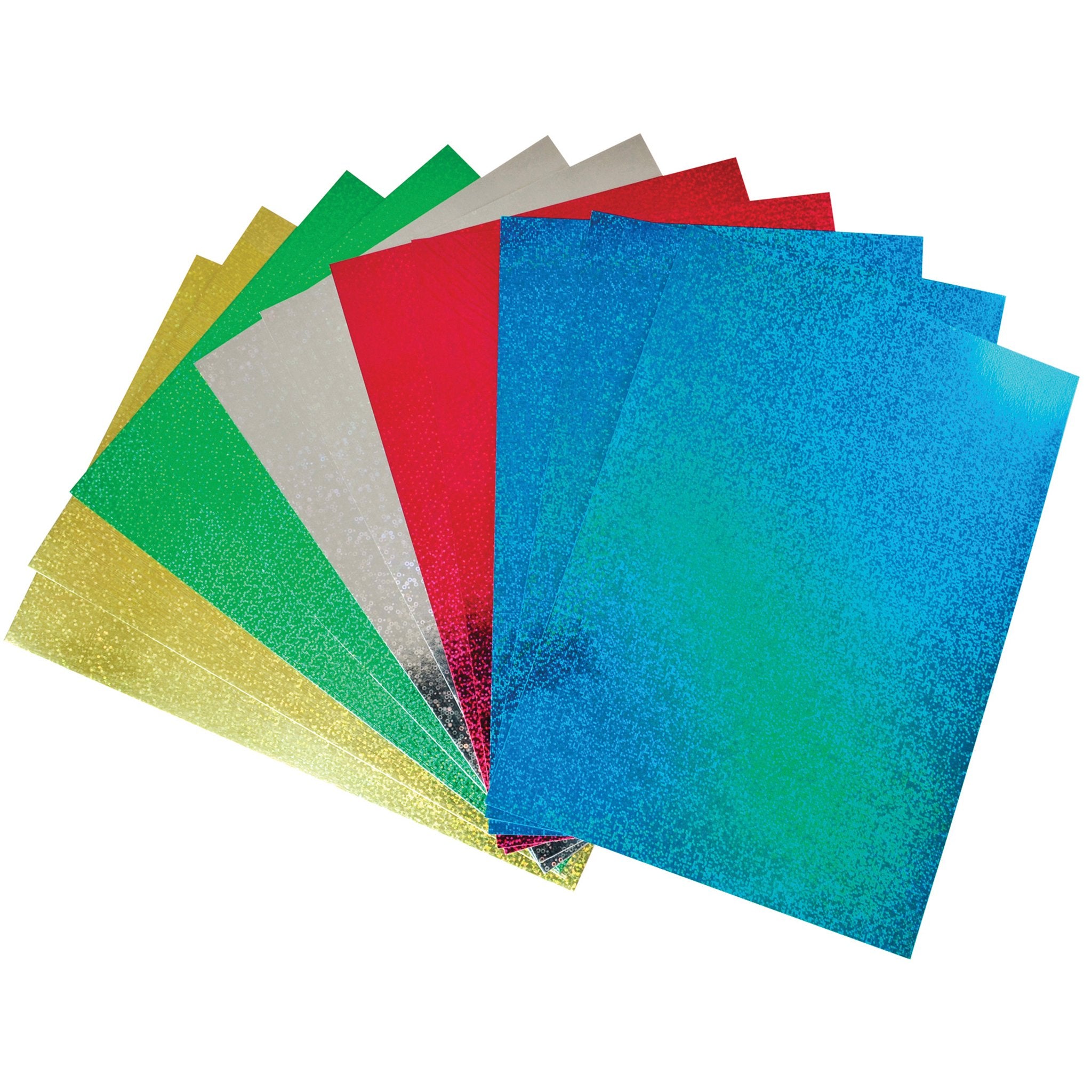 A4 Holographic Card pk 10