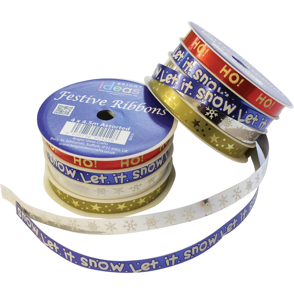 Christmas Ribbon Spool