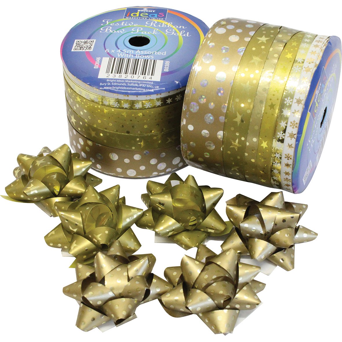 Ribbon & Bows Pack (Gold)