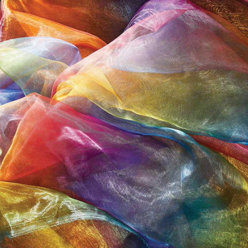 Rainbow-Organza-Fabric