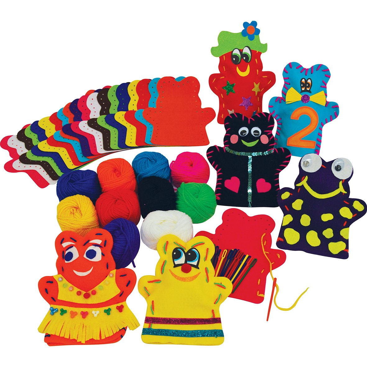 HomeCraftz Puppet Making Craft Kit