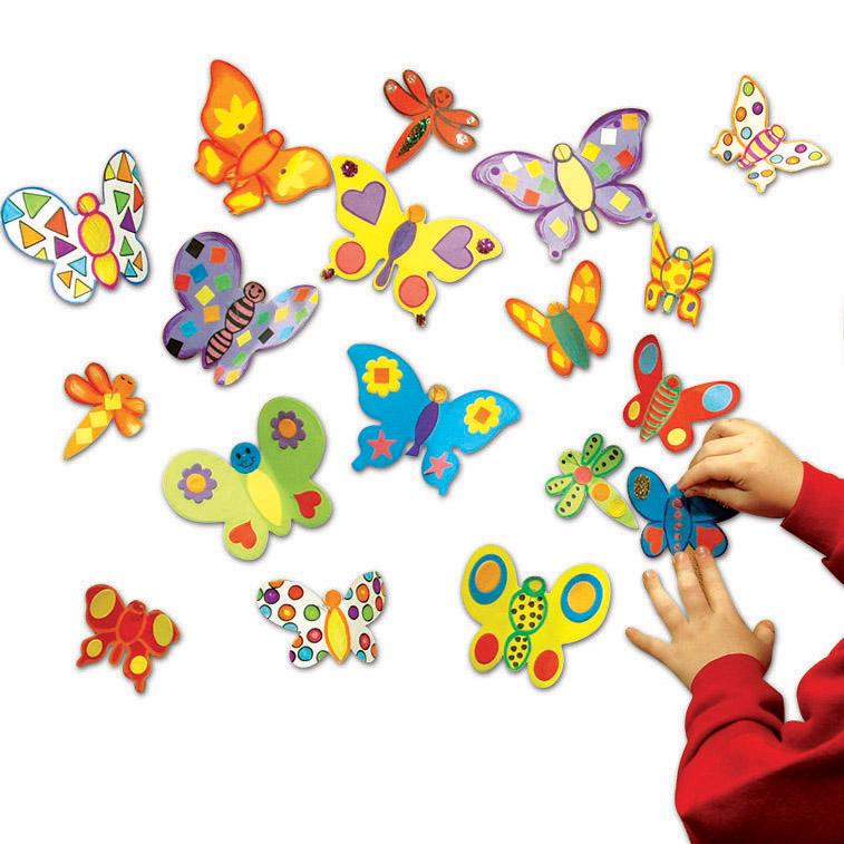 Mini Paper Butterflies pk 100