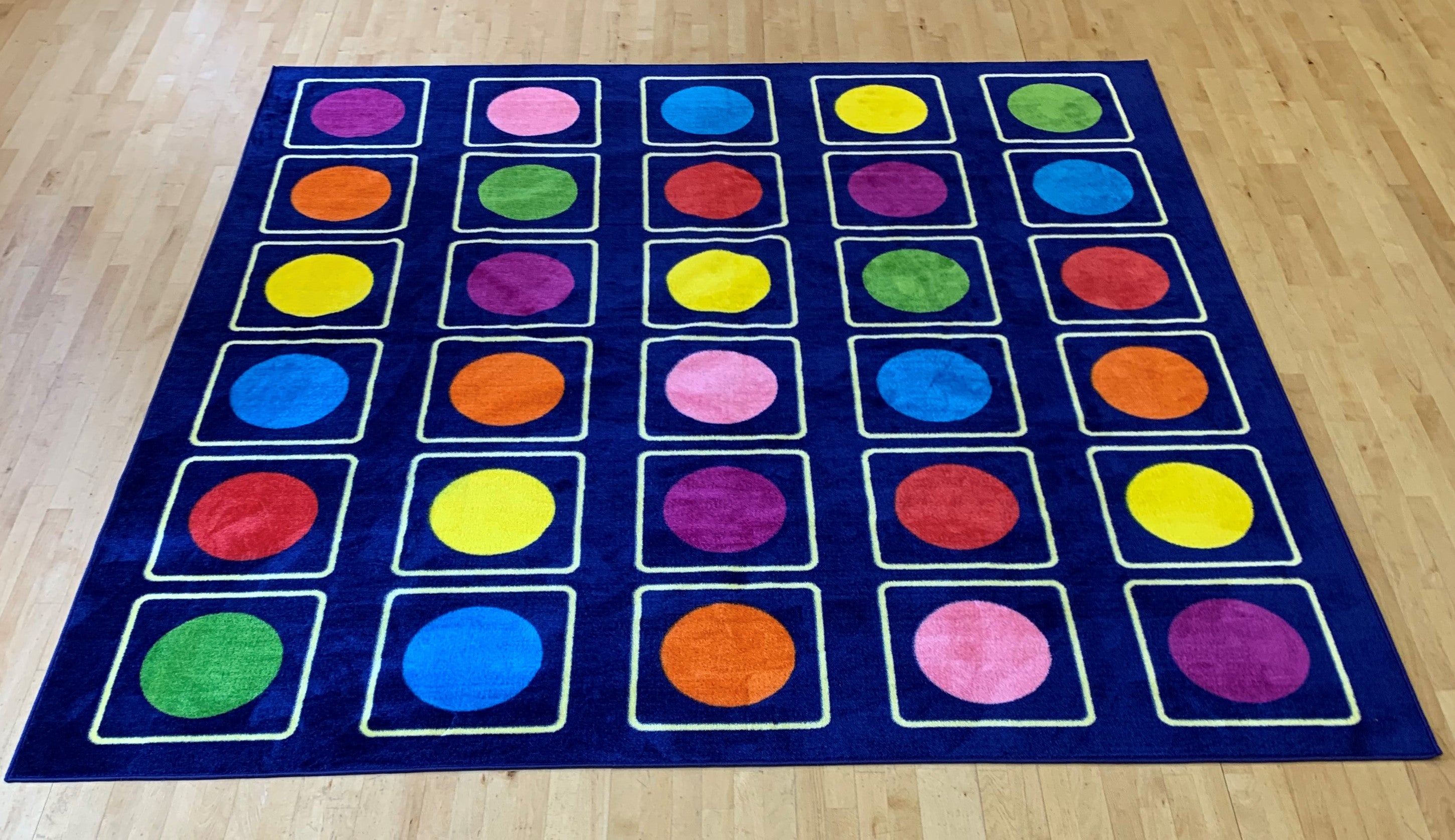 KinderColour™ Spots Placement Carpet
