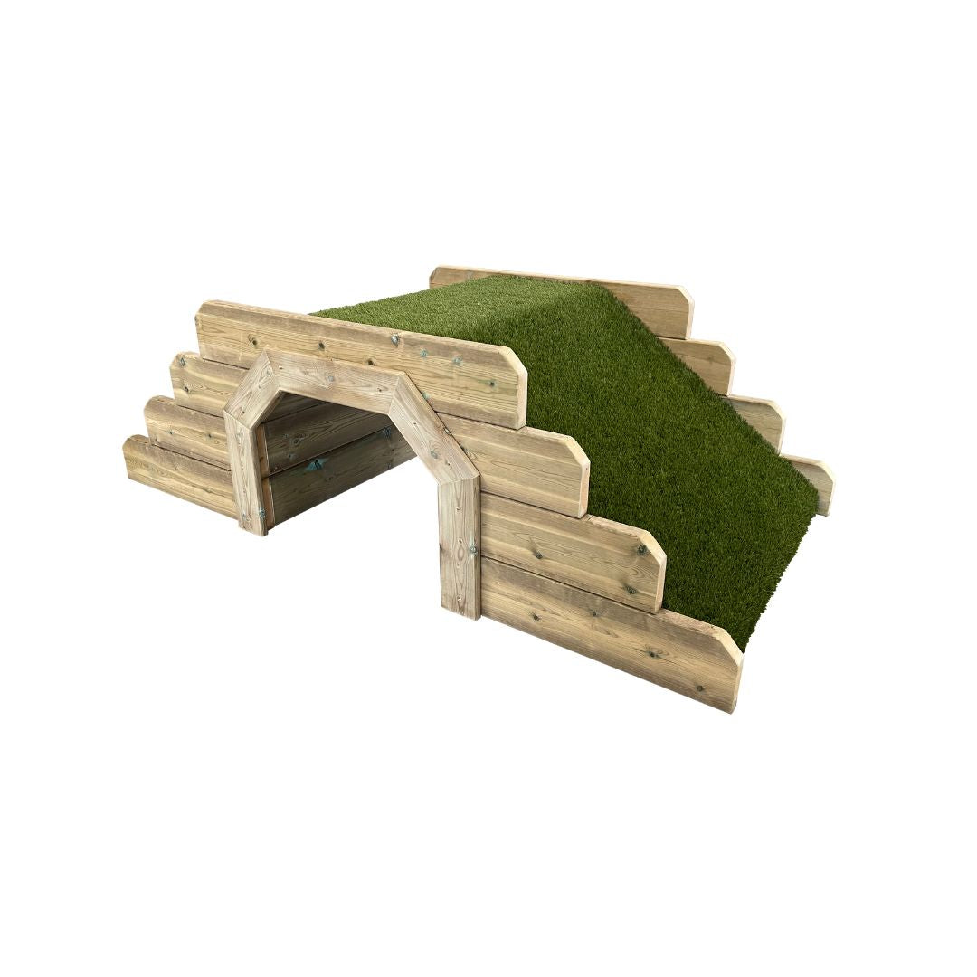 Children's Outdoor Grass Tunnel Mound