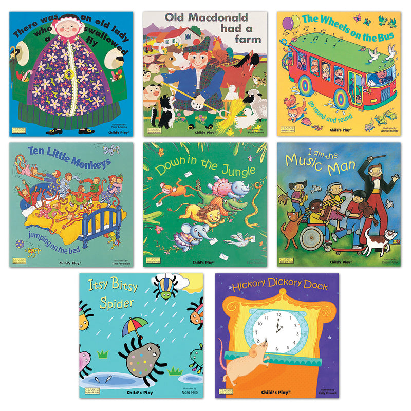 Rhyming Books with Holes Set pk8