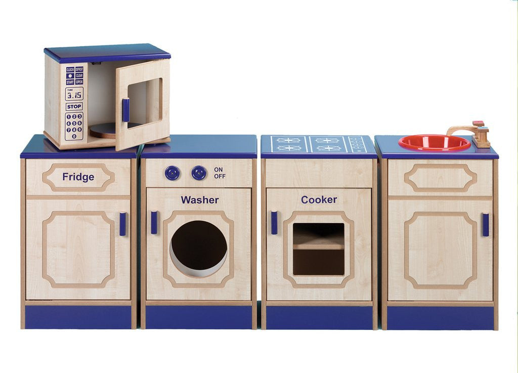 Assembled Wooden Classroom Kitchen