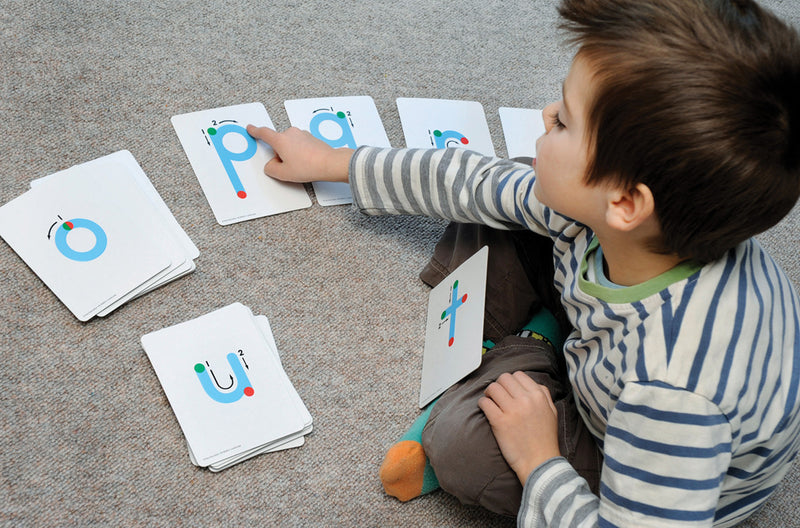 Tactile Lowercase Letter Cards pk 11