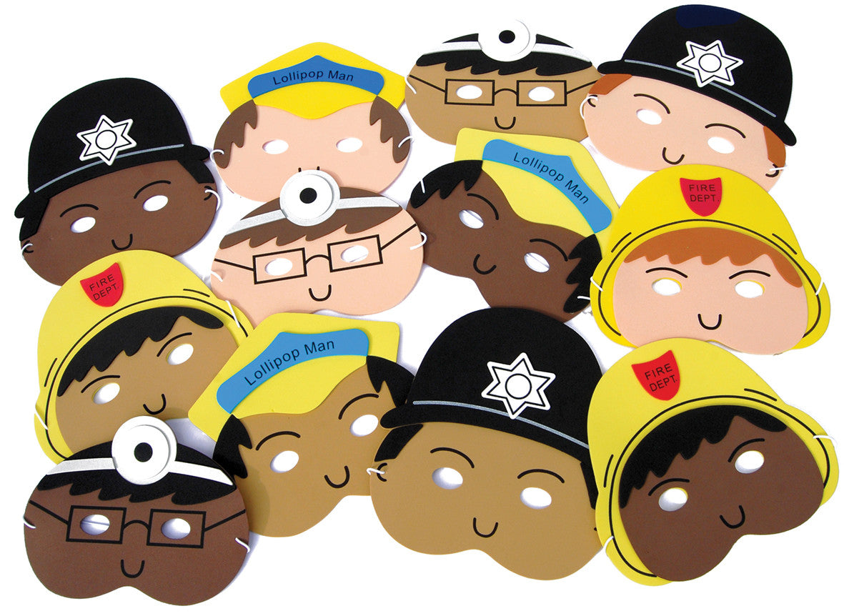 People Who Help Us Masks - Boys pk 12