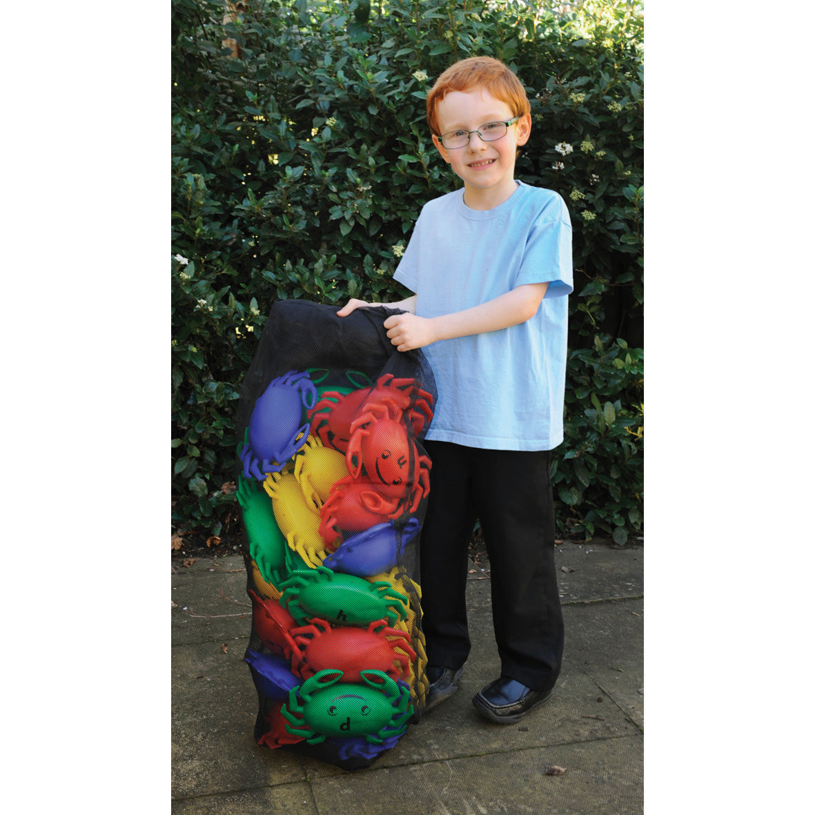 Netting Alphabet Crabs