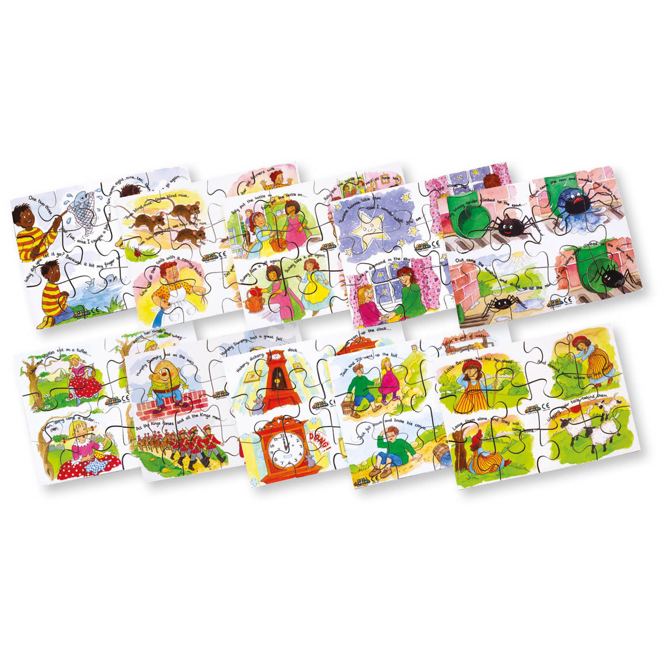 Nursery Rhymes Jigsaw Set pk 12