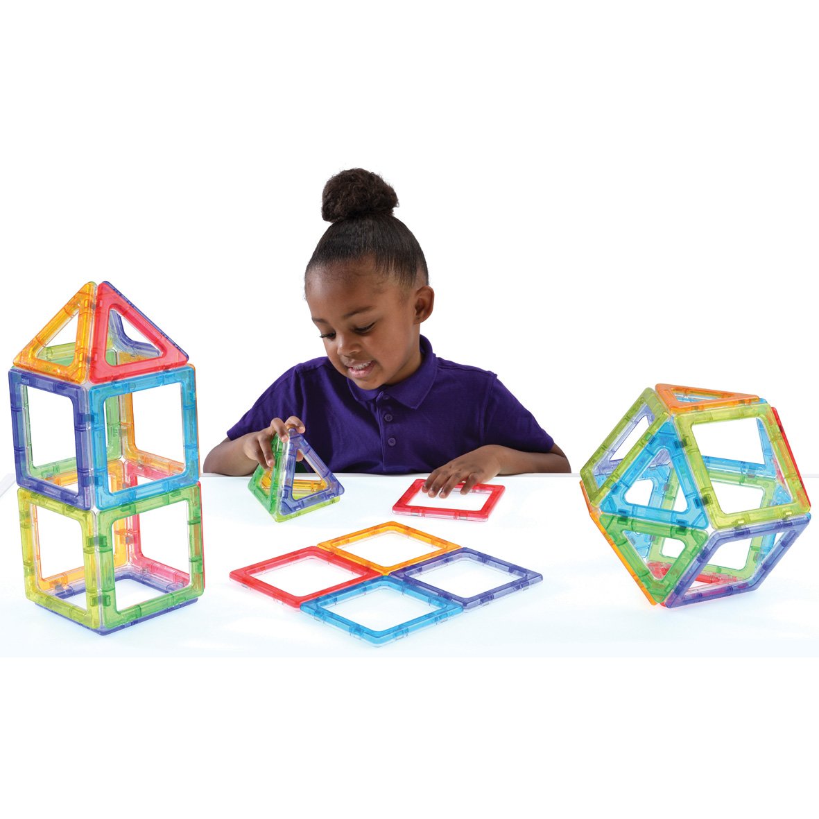 Crystal Megamag Polydron Set 36pc