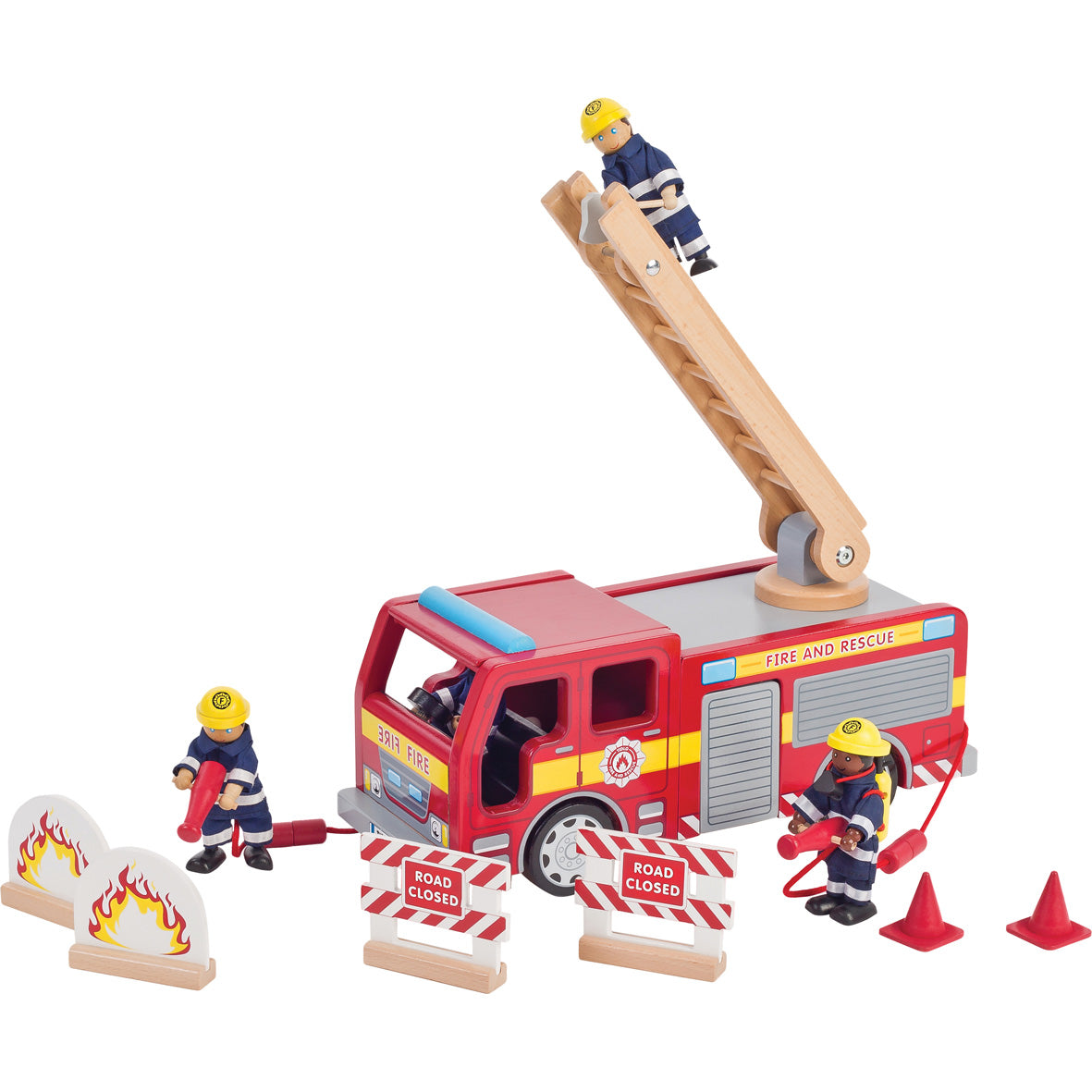 Wooden Fire Engine