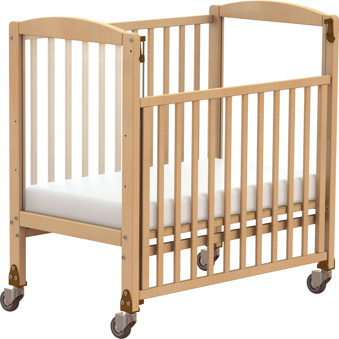 Wooden Dropside Cot