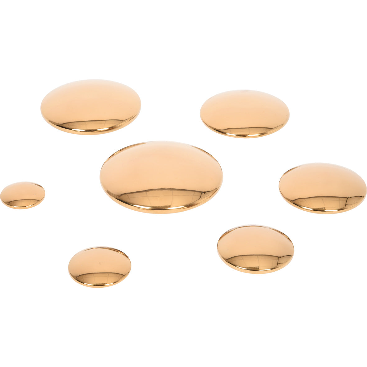 Sensory Gold Reflective Buttons pk 7