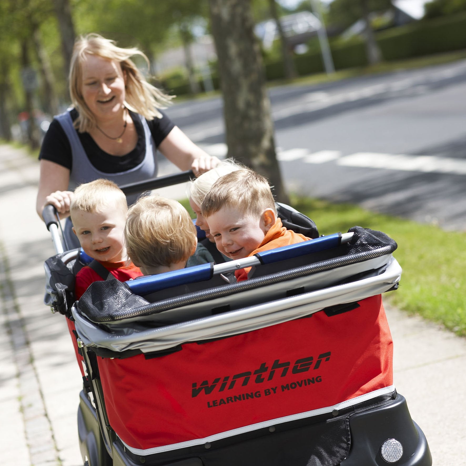 Winther Turtle Kiddy Bus, 4 person - Deluxe