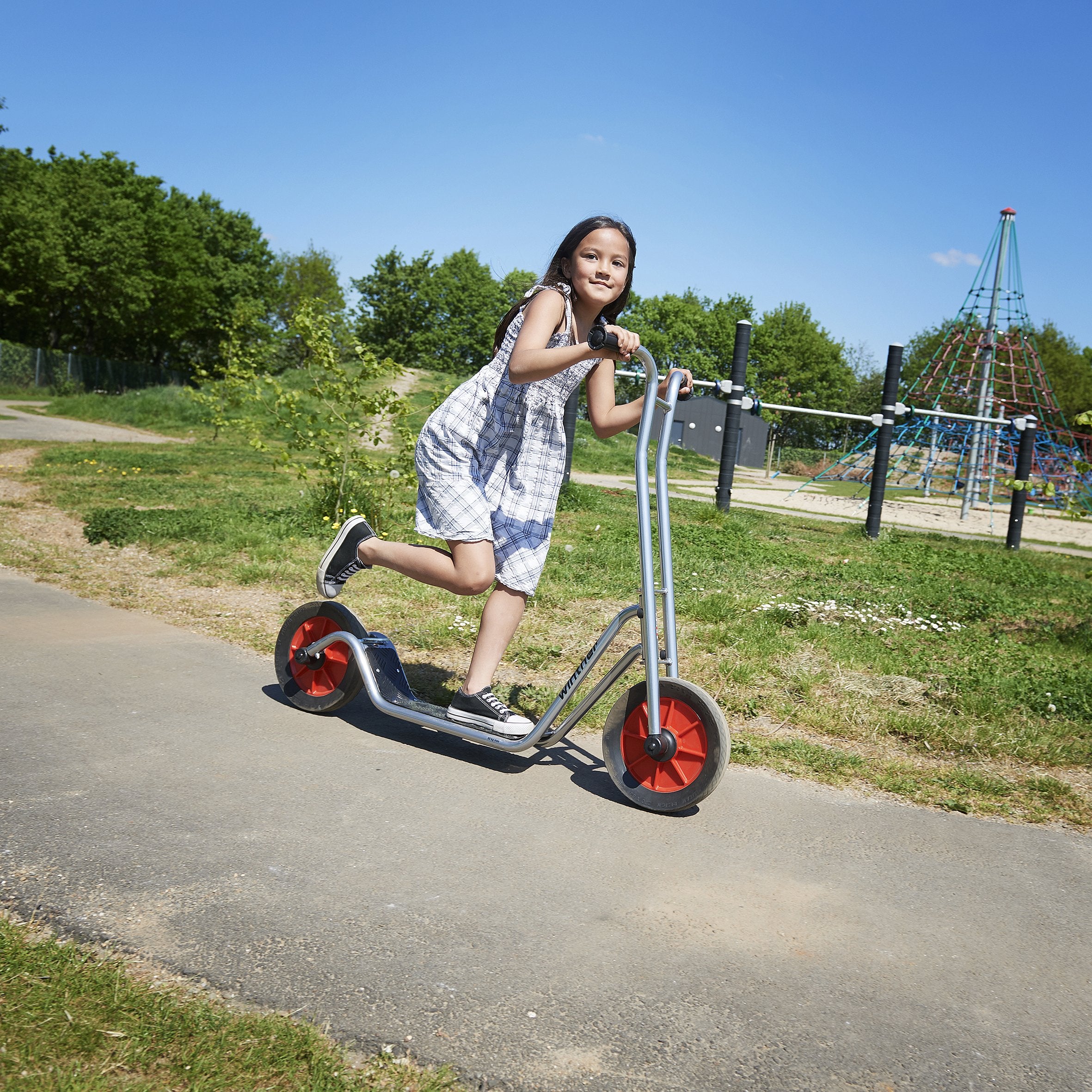 Winther Explorer Chrome Scooter - Maxi