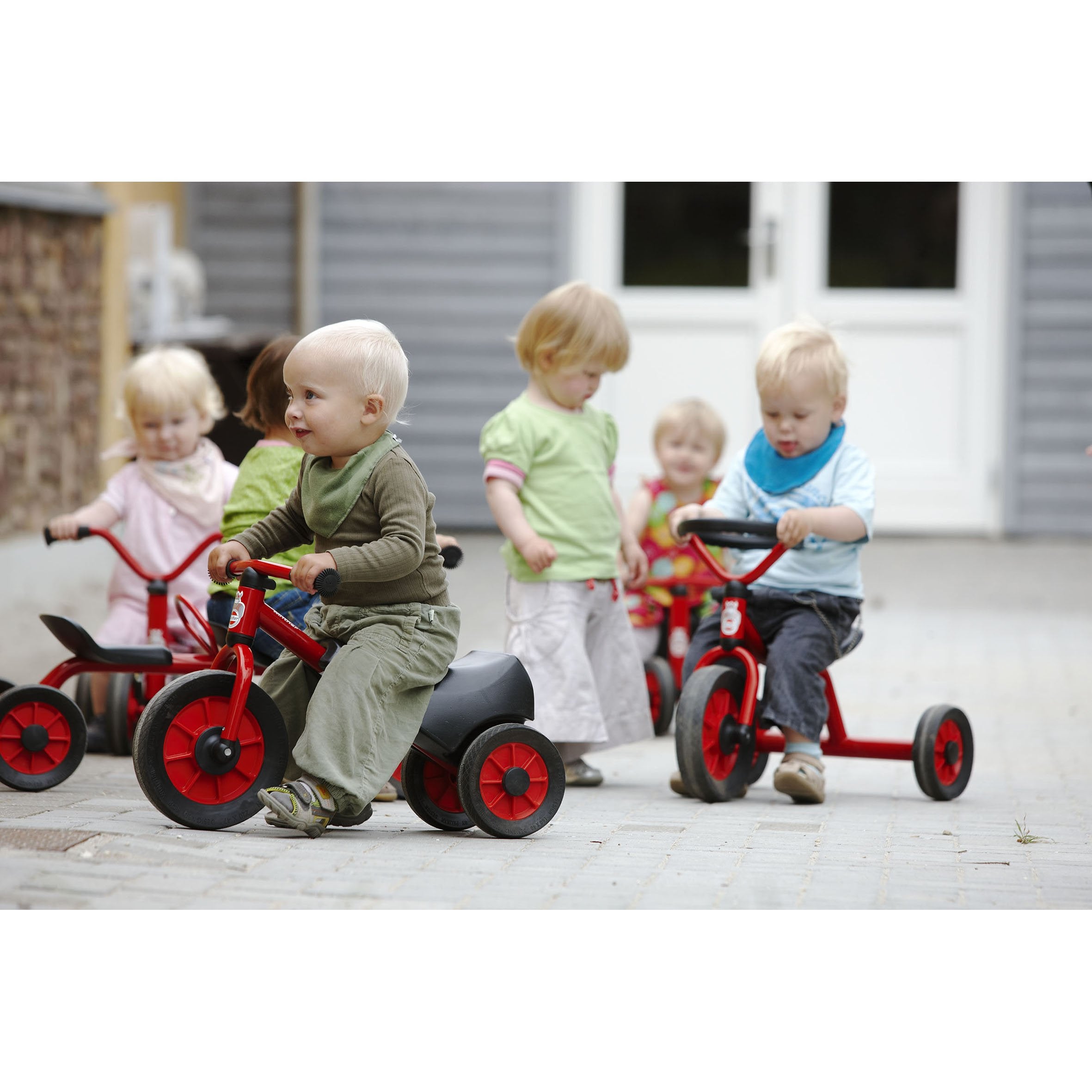 Winther MiniViking PushBike with Steering Wheel