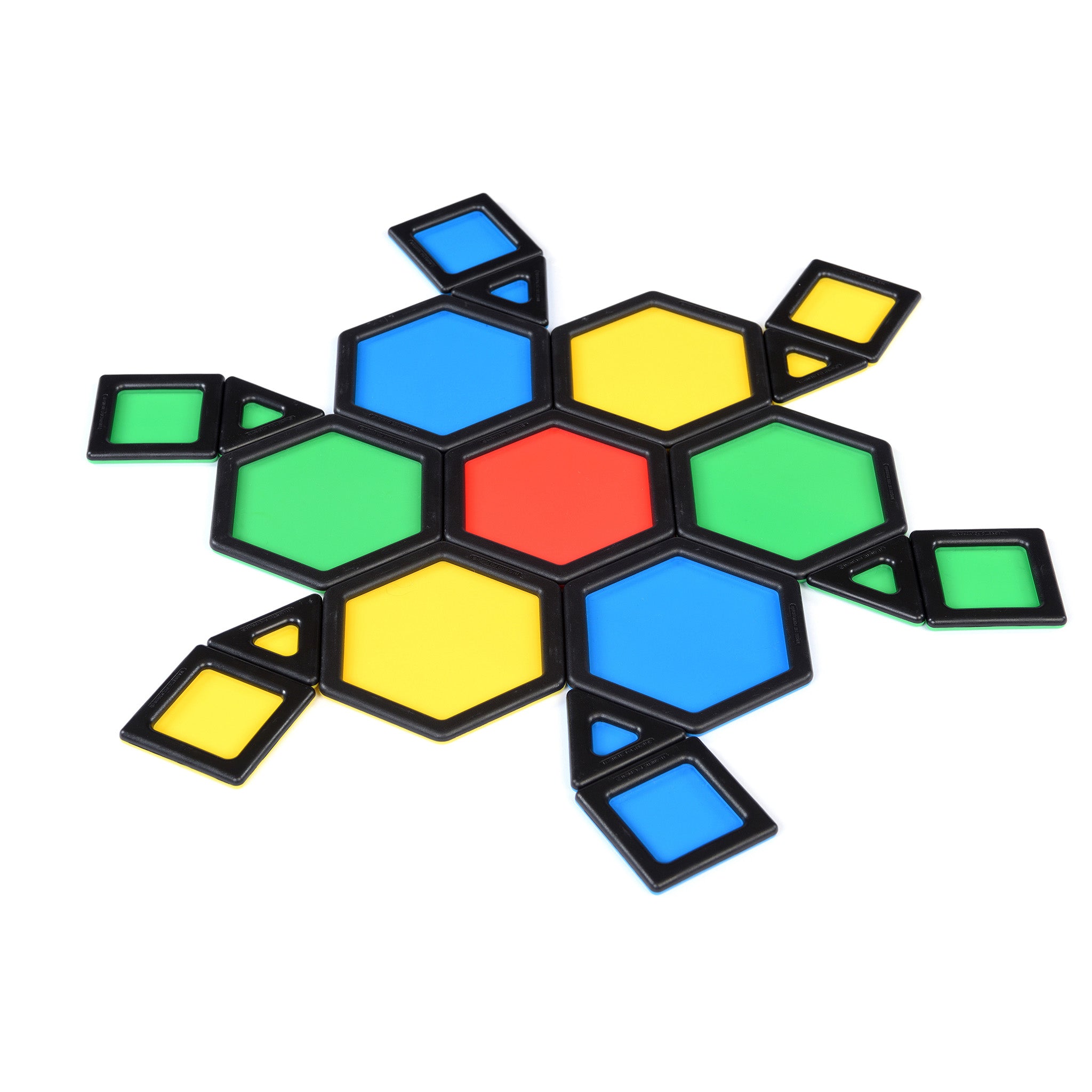 Solid Magnetic Polydron Essential Shapes Set pk 104