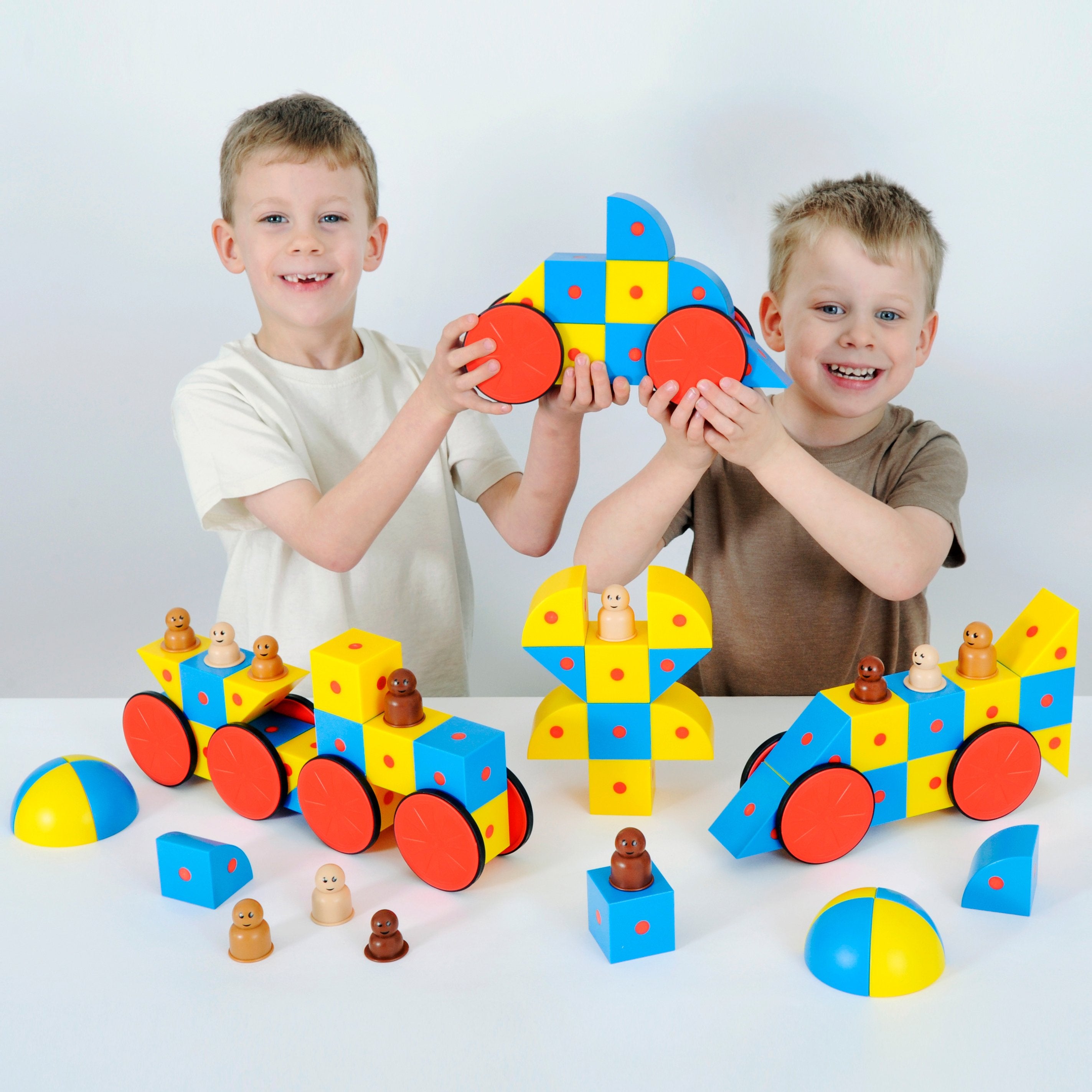 3D Magnetic Blocks Super Class Set