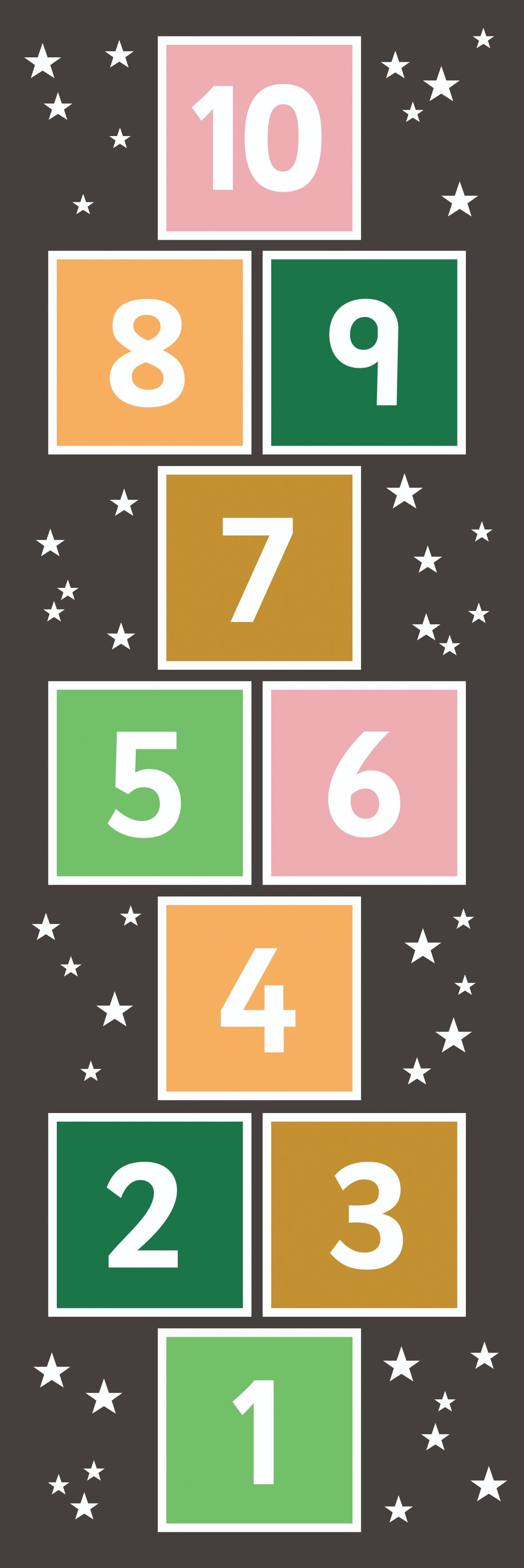 Kinder™ Number Hopsotch Runner Carpet