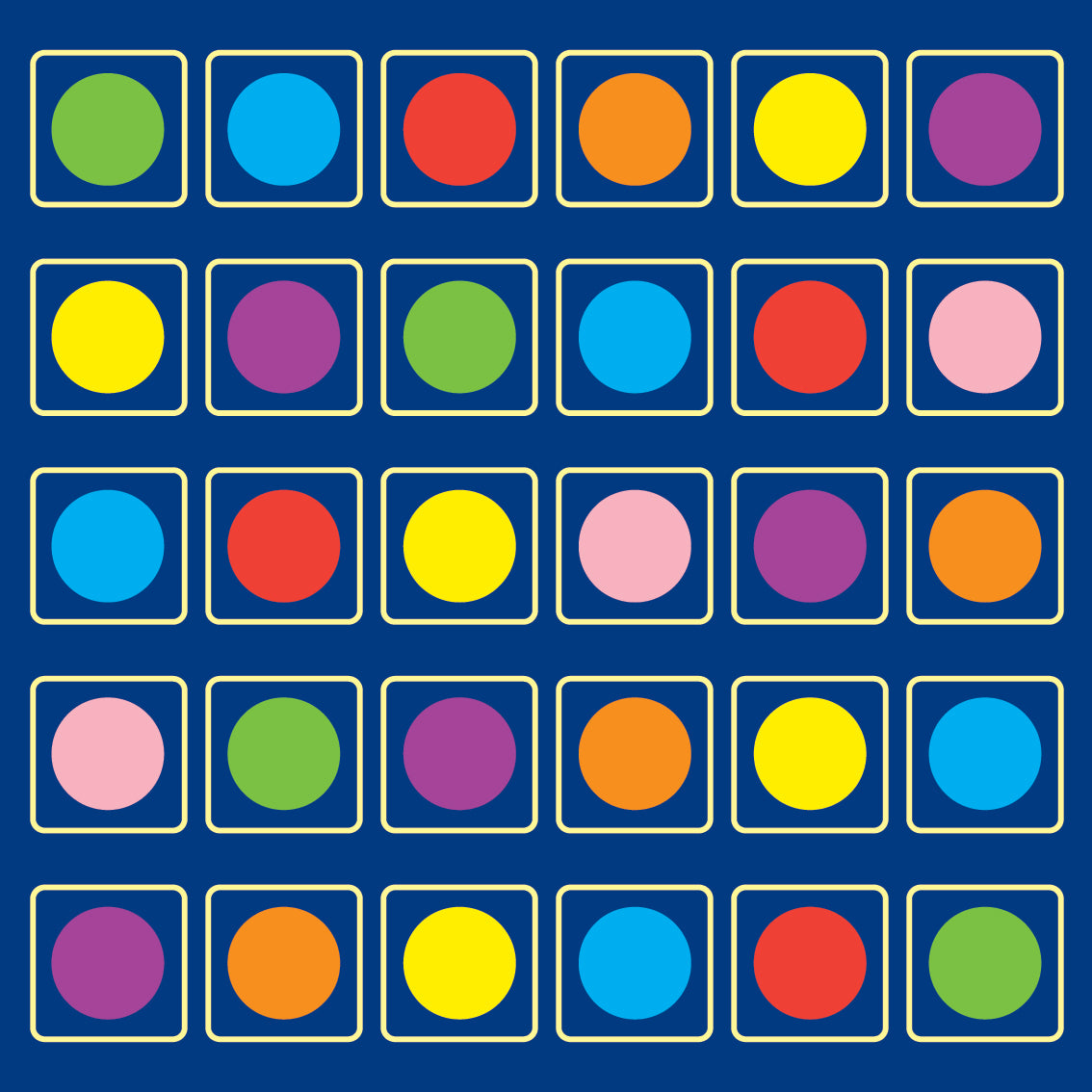 KinderColour™ Spots Placement Carpet