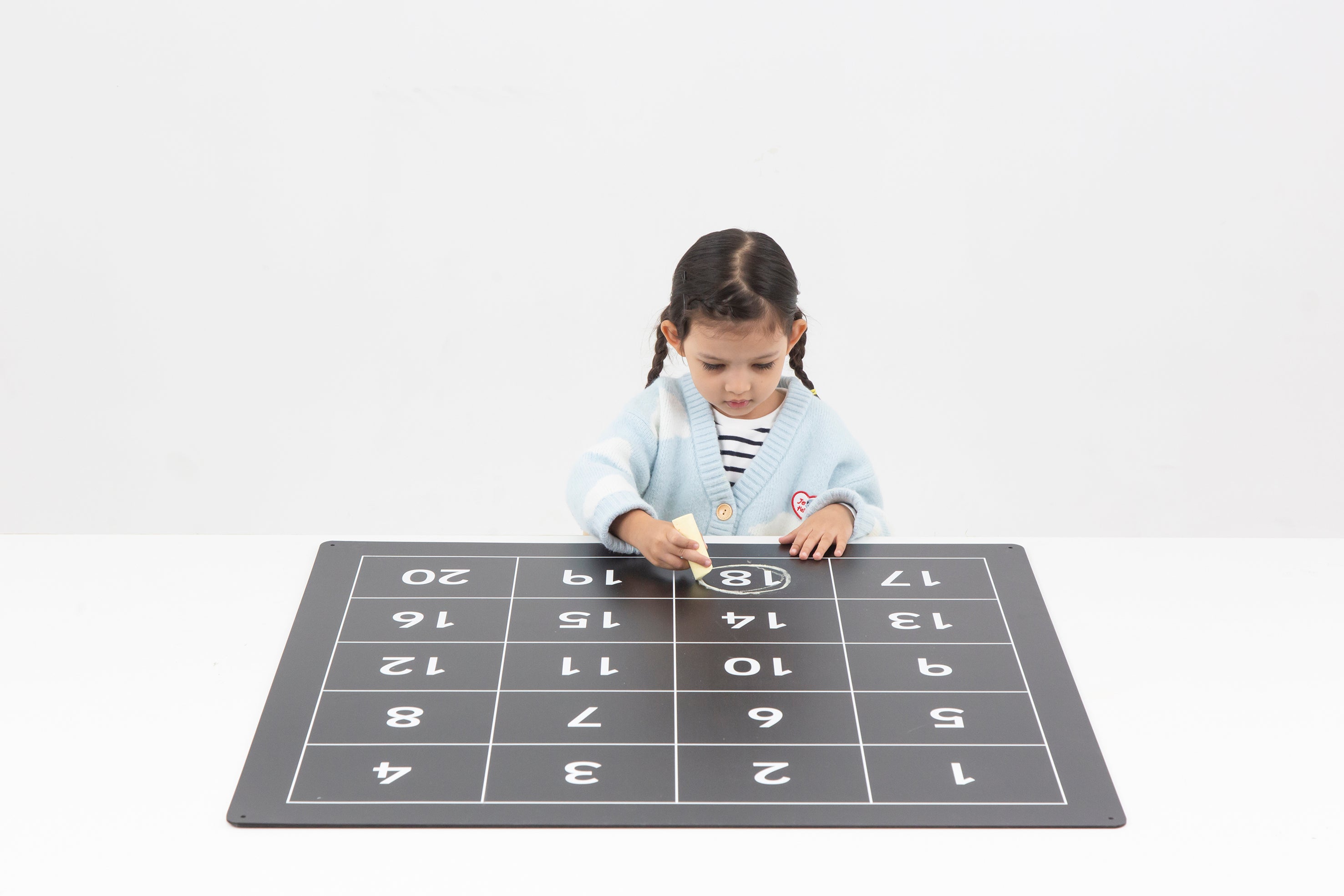 Outdoor Number 1-20 Chalkboard