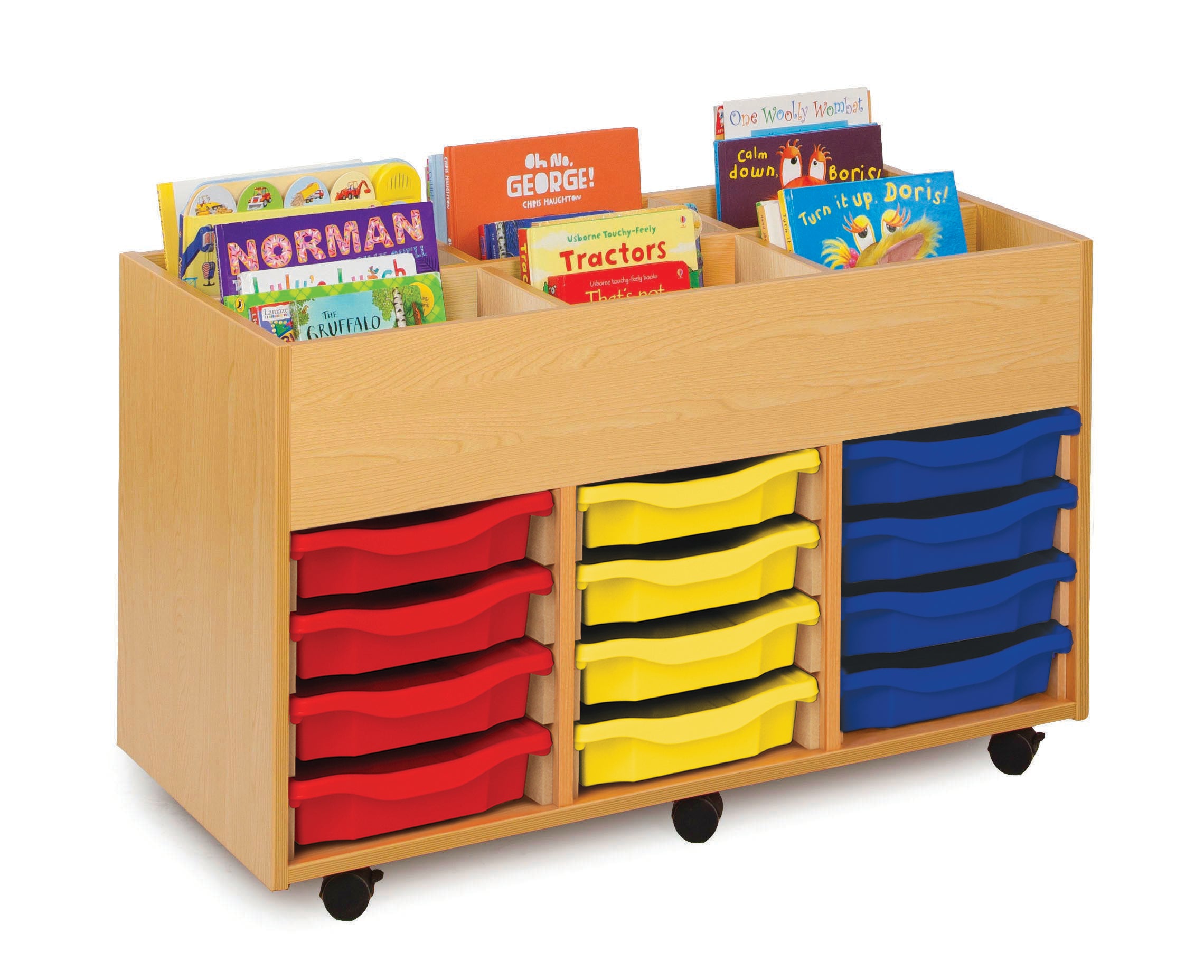 6-Bay Kinderbox with 12 Single trays