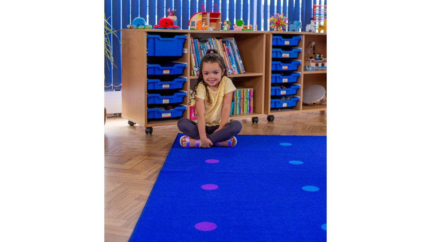 Essentials Rainbow Spots Indoor/Outdoor Carpet