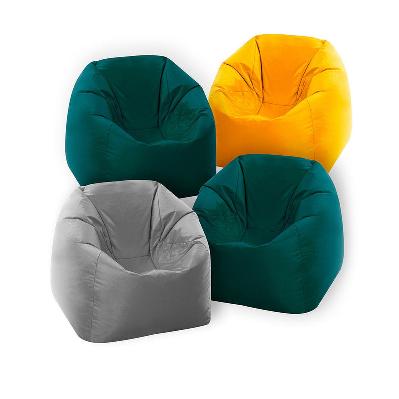 Primary Bean Bag Chairs (Naturals) pk 4