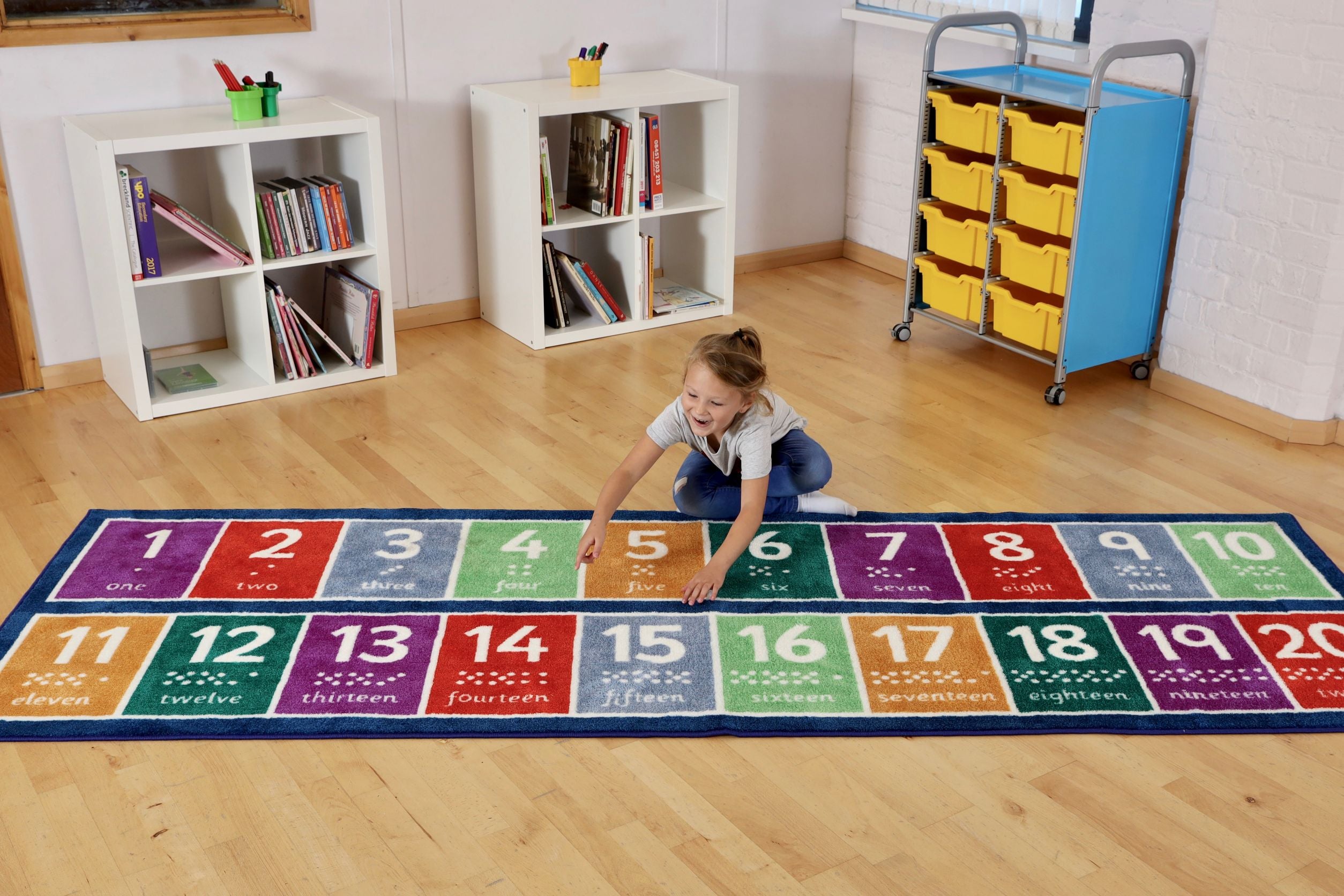 Kinder™ Number 1 to 20 Runner Carpet