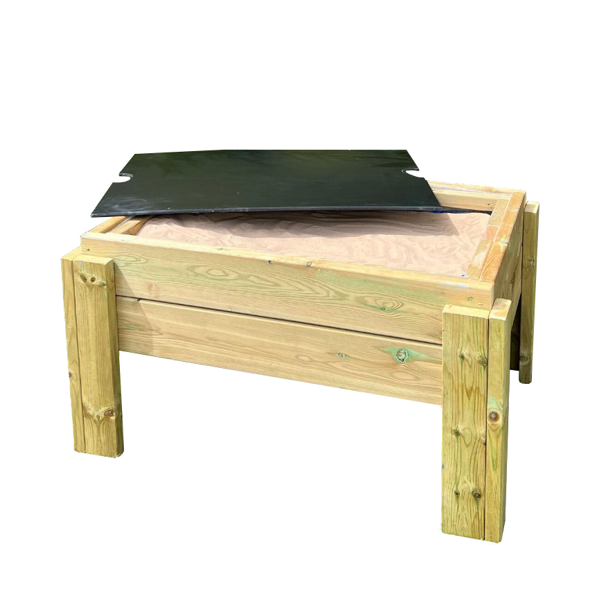 Freestanding Sandpit with Cover