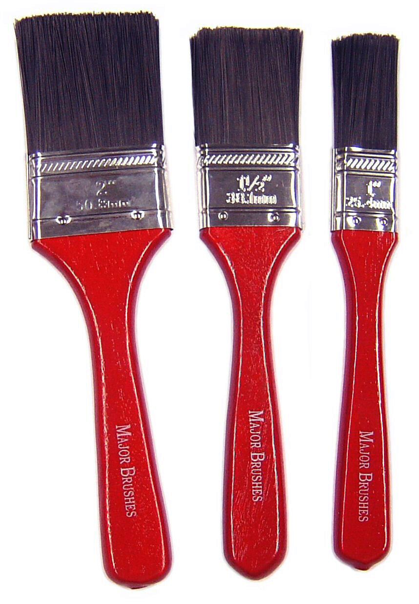 Varnish Brushes pk 3 Springboard Supplies