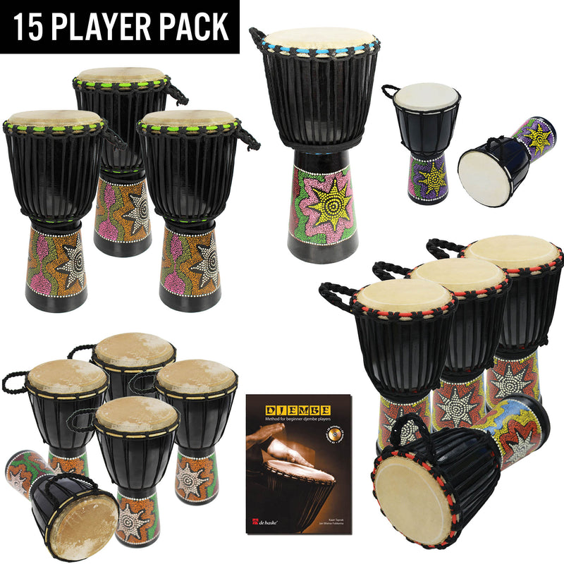 A-Star Djembe 15 Player Pack