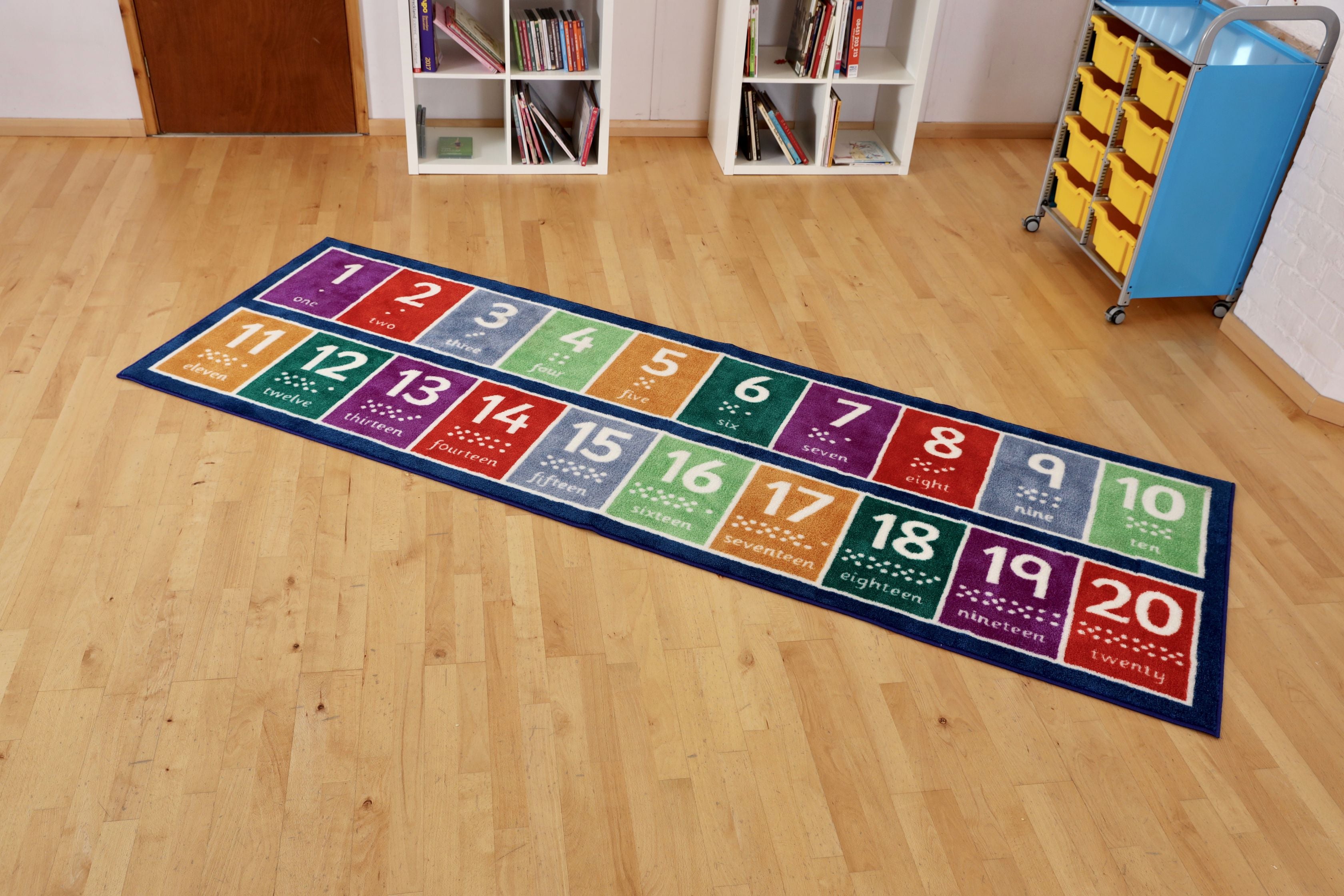 Kinder™ Number 1 to 20 Runner Carpet