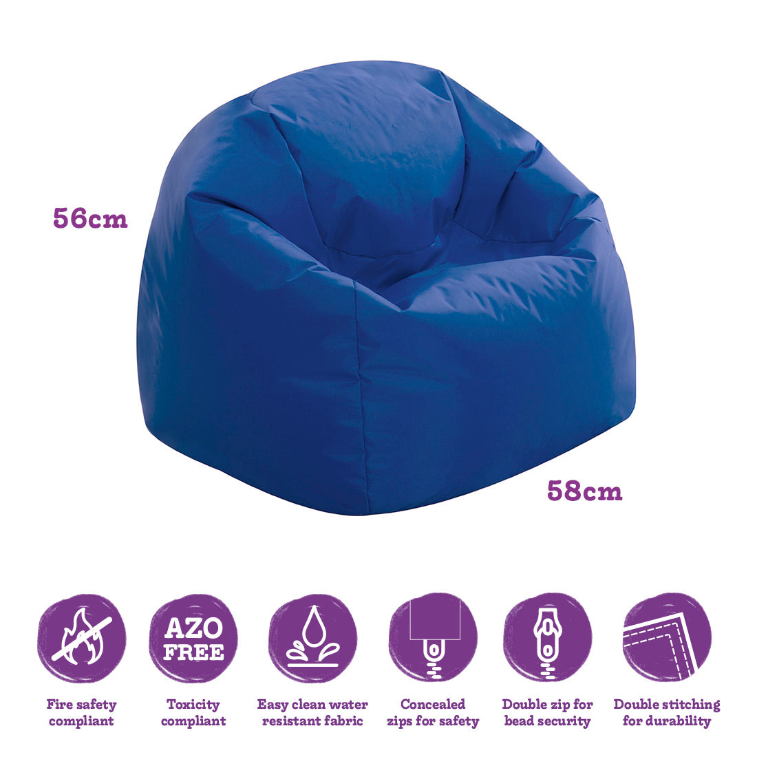 Primary Bean Bag Chair