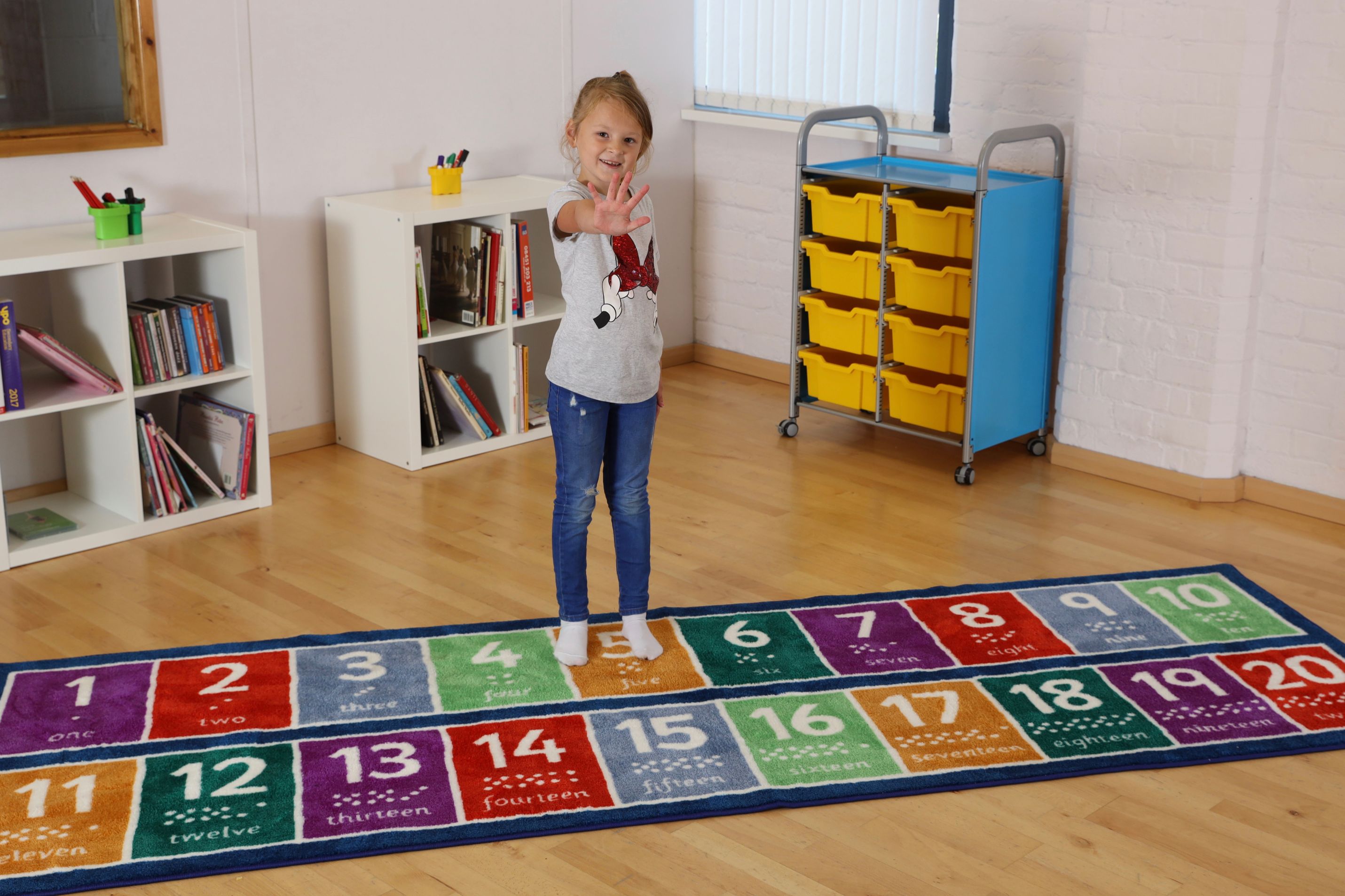 Kinder™ Number 1 to 20 Runner Carpet