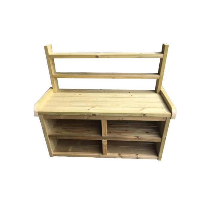 Outdoor Wooden Workbench