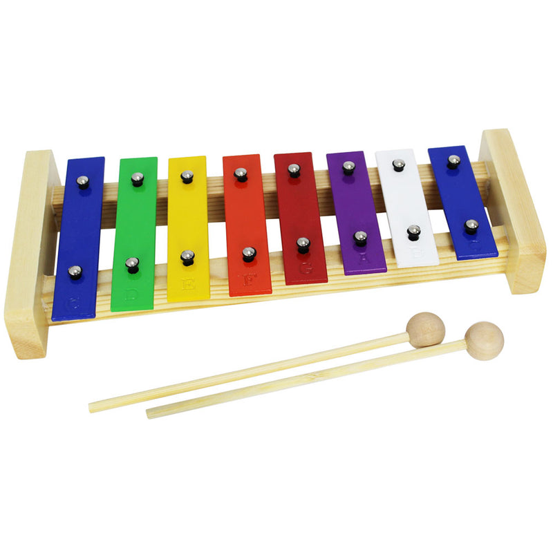 A-Star 8 Note Glockenspiel (Coloured Keys)