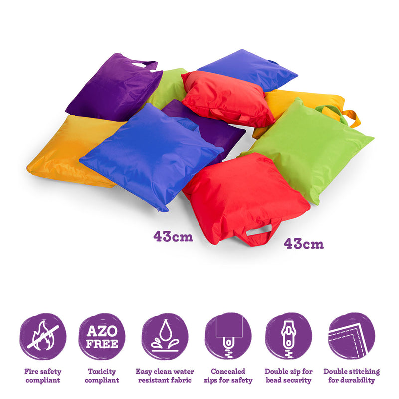 Grab-and-Go Cushions (Brights) pk 10