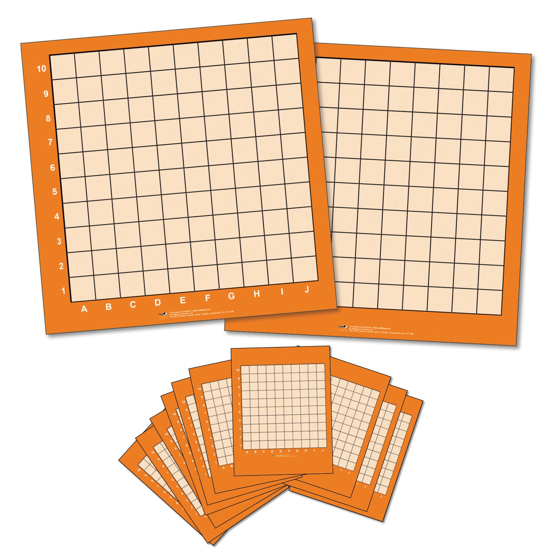 Wipeable Coordinates Grids