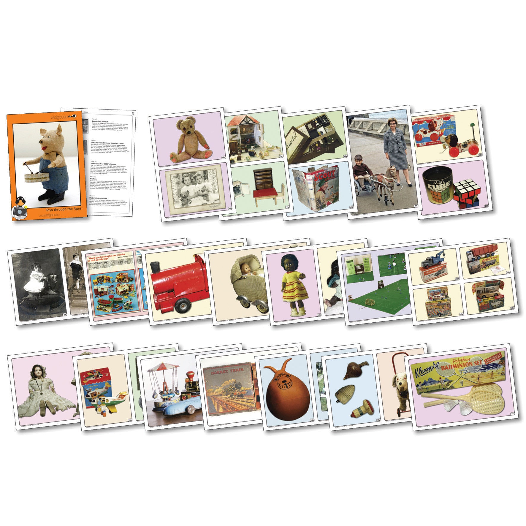 Toys Through the Ages Photopack pk 20