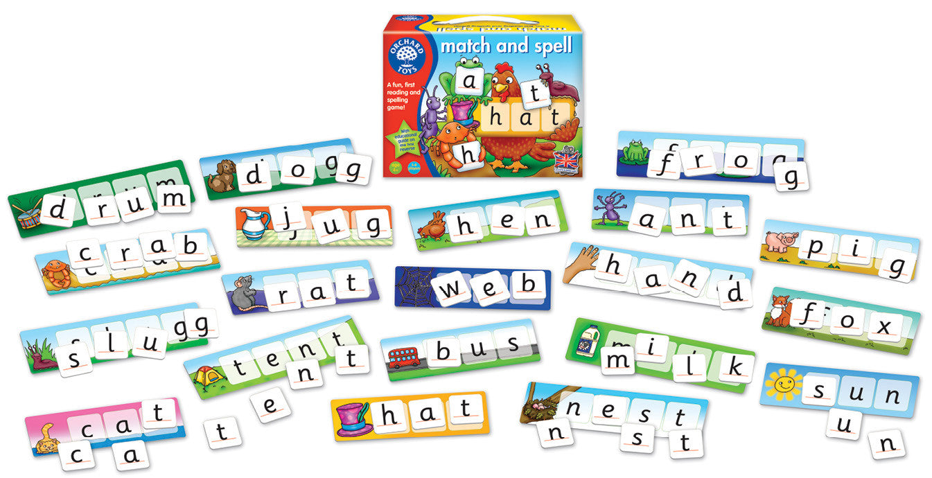 Match and Spell Game