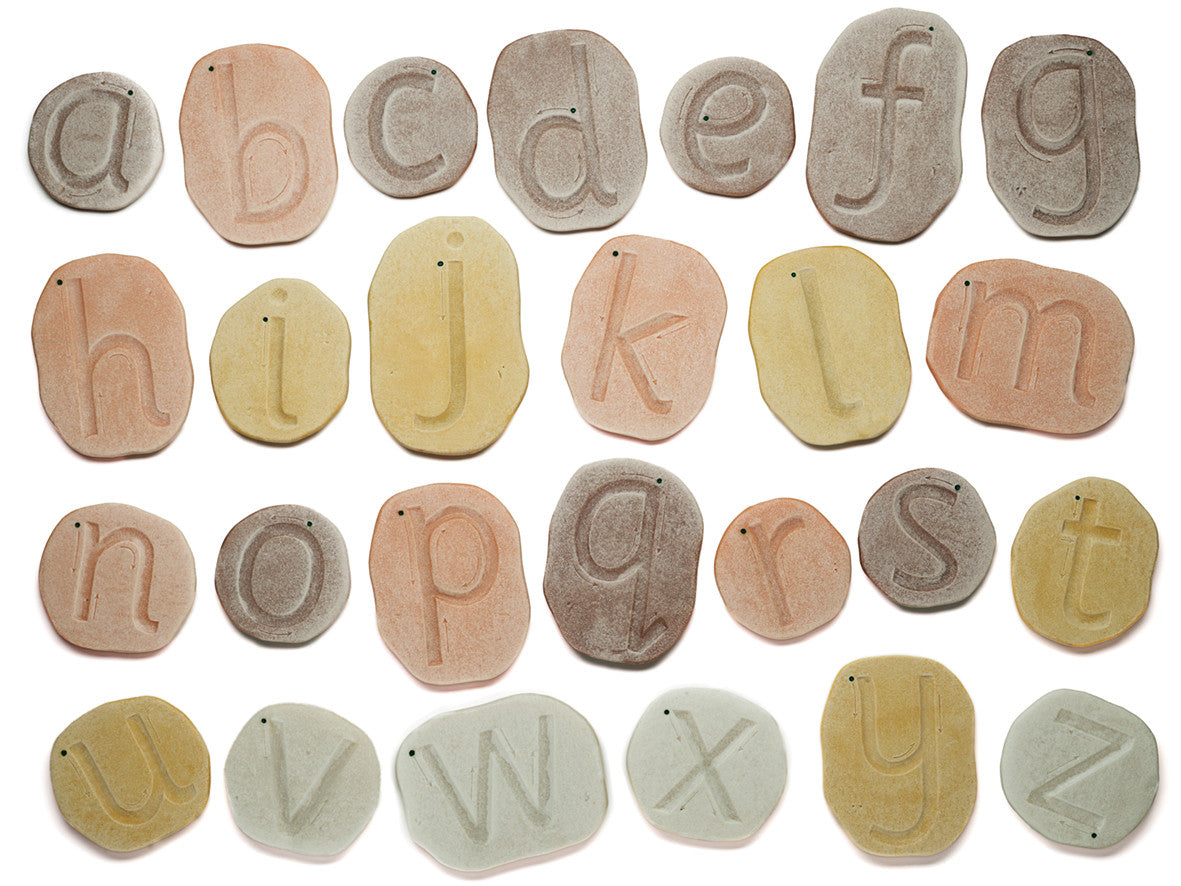 Feels-Write Lowercase Letter Stones pk 26