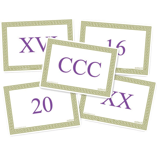 Roman Numeral Cards pk 40