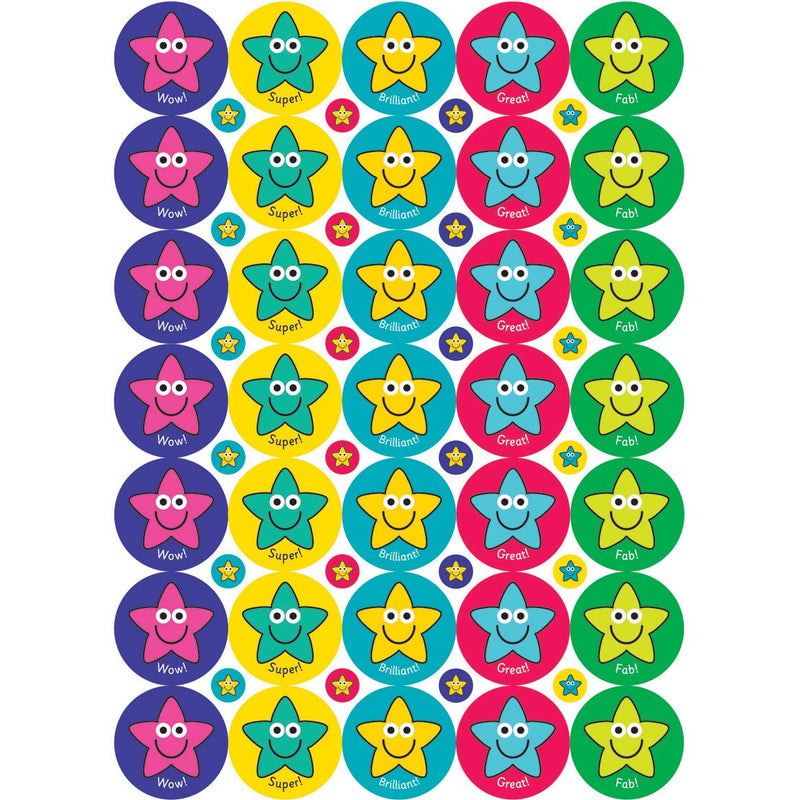 Exclamations-Star-Stickers---38/10mm-pk-10