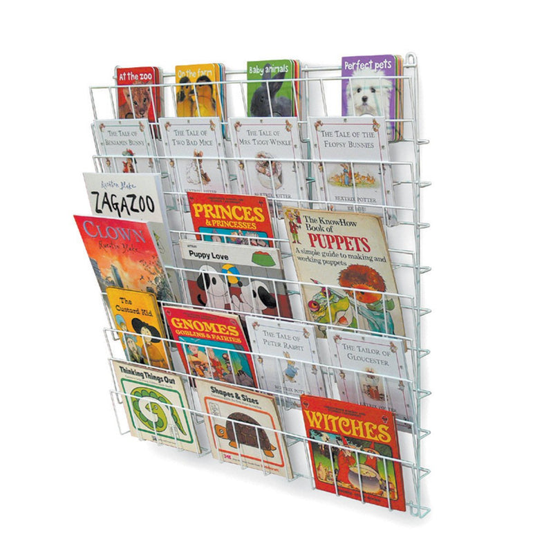 Wall-Mounted-Book-Rack-(10-Shelf)-
