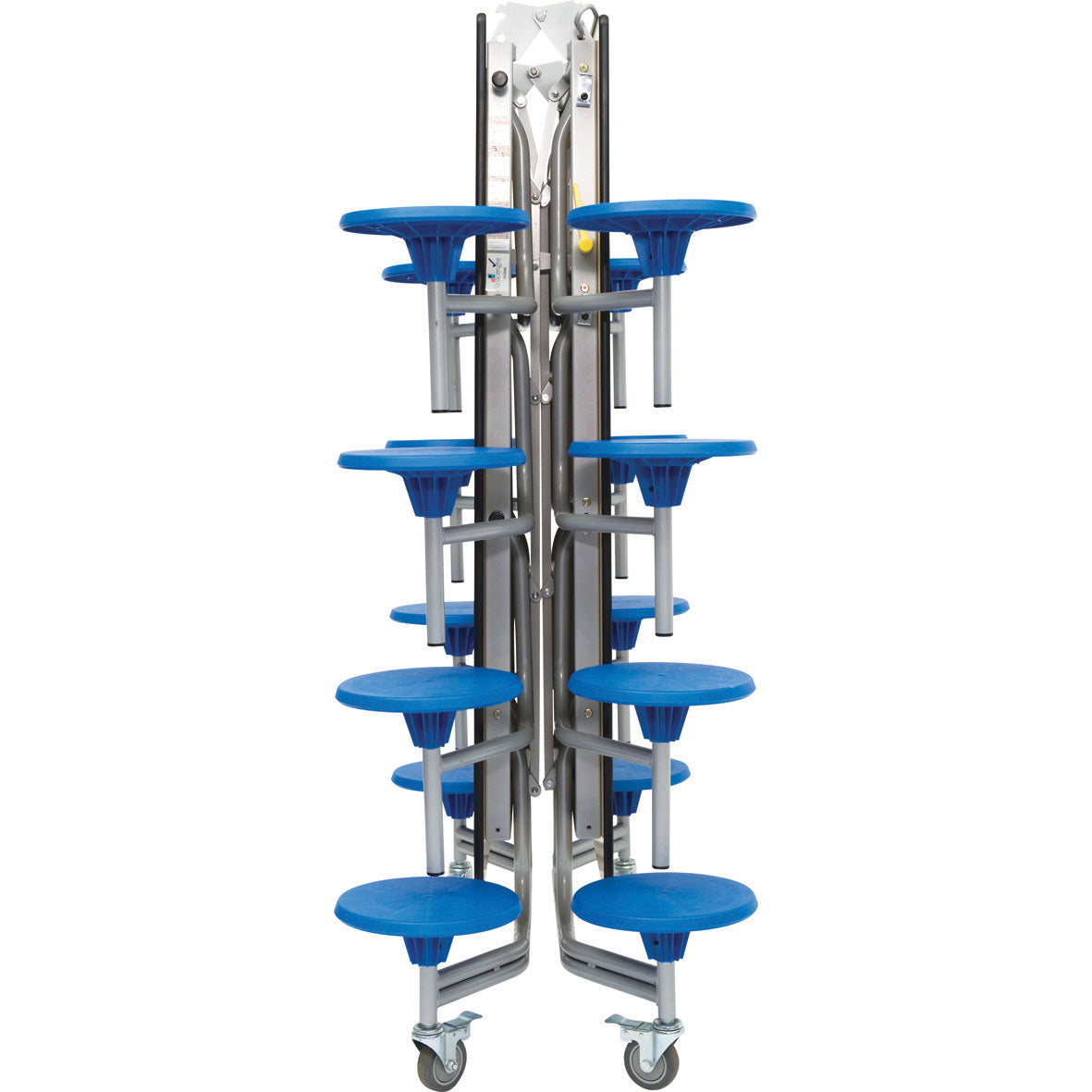 Rectangular Mobile Folding Dining Table - 16 Seat Unit